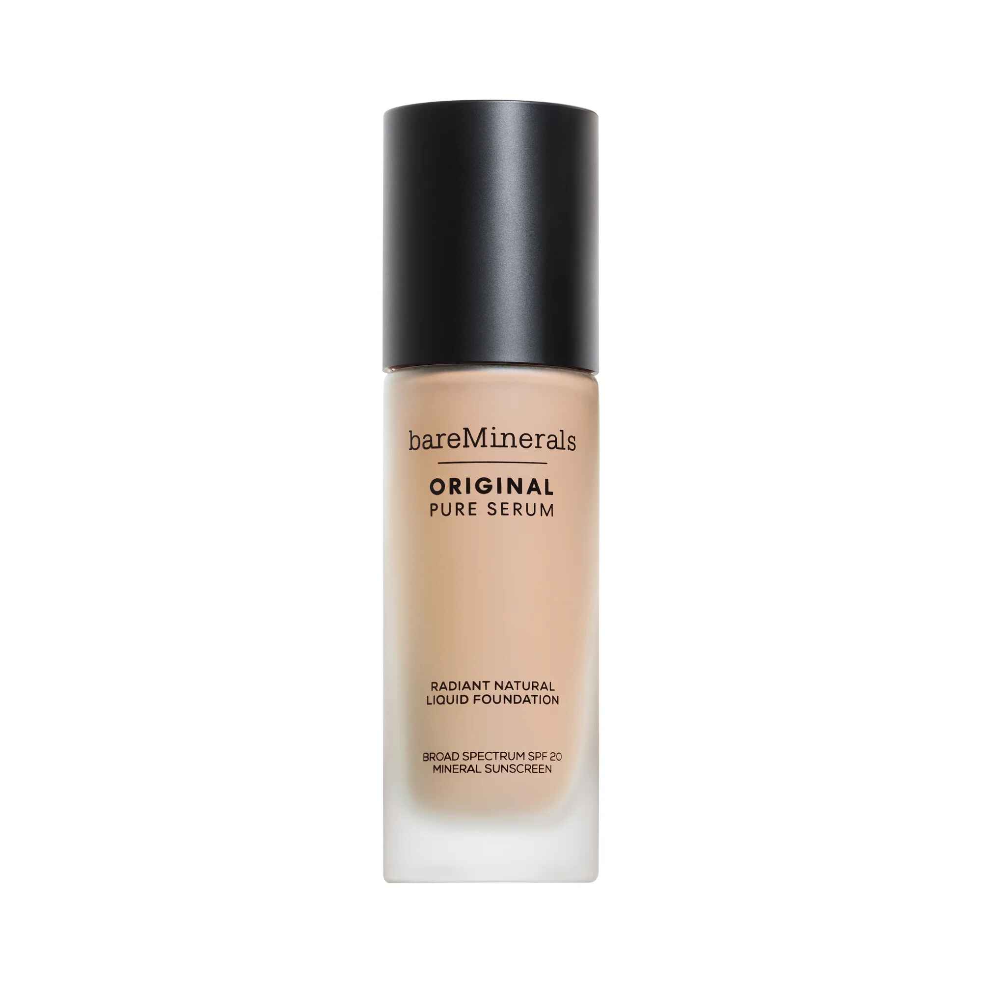 Bare Minerals ORIGINAL Pure Serum Radiant Natural Liquid Foundation Mineral SPF 20.