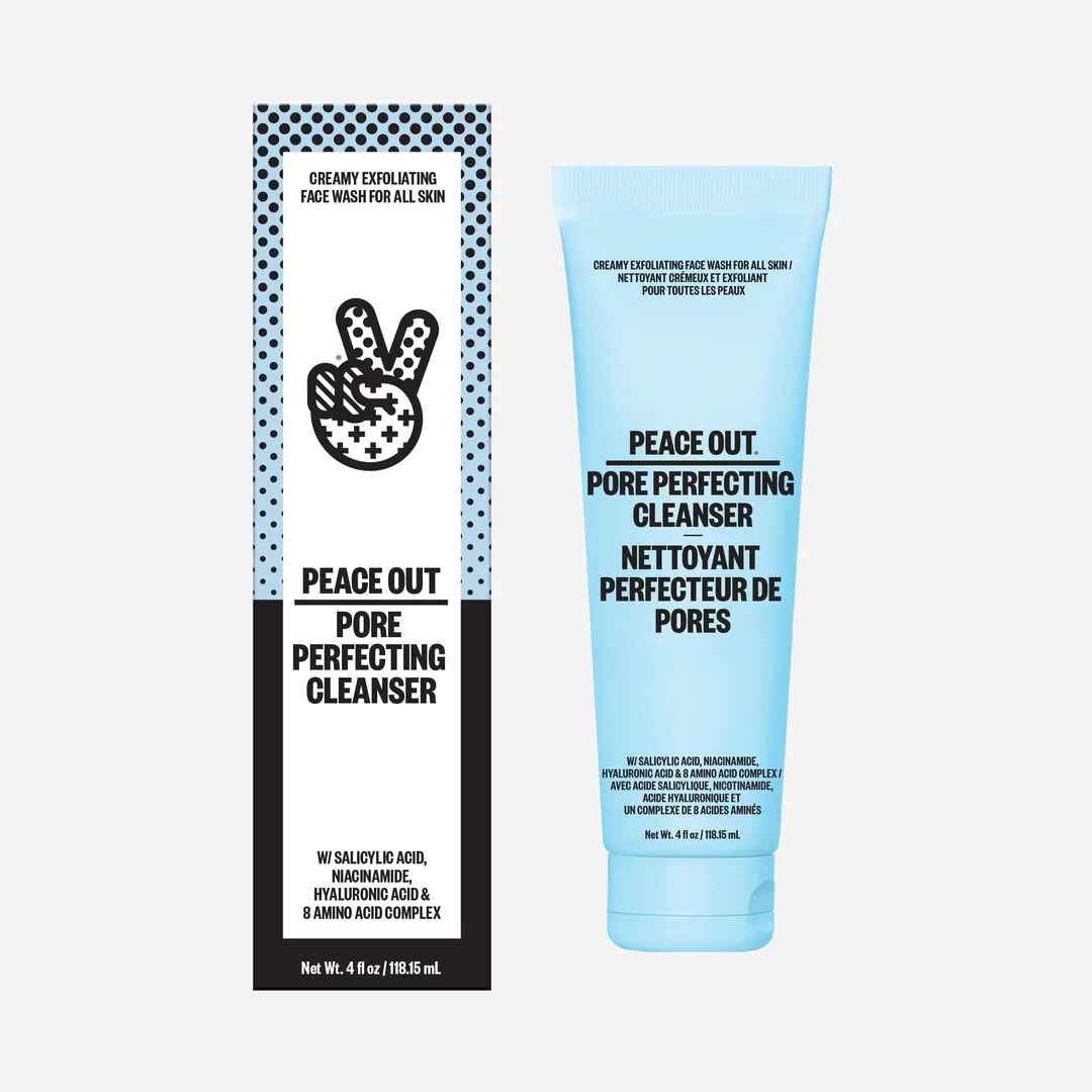 Peace Out PORE PERFECTING CLEANSER.