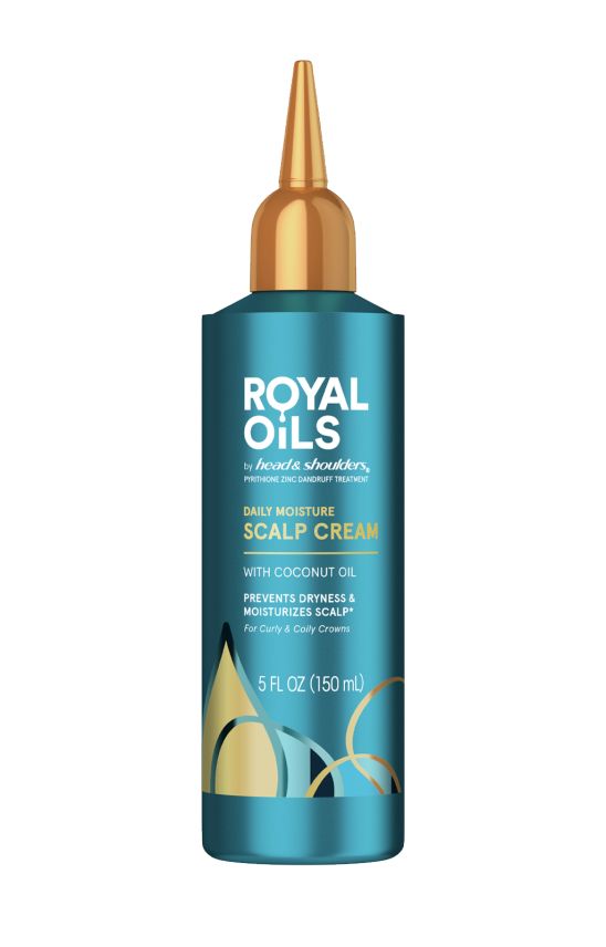 Head and shoulders ROYAL OILS DAILY MOISTURIZING SCALP CREAM.