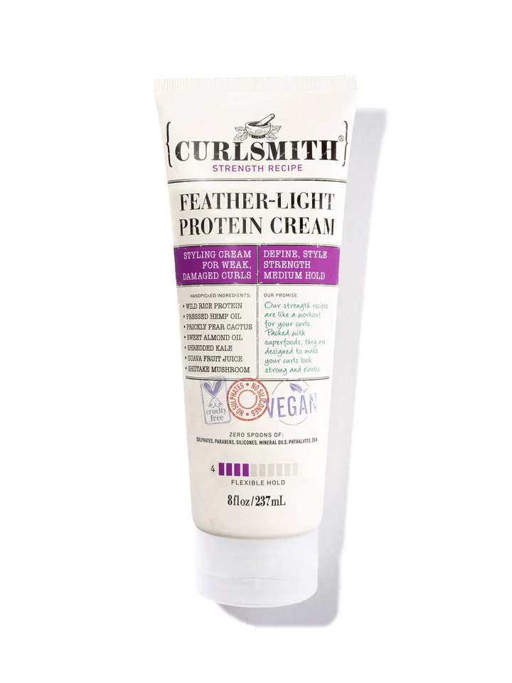 Curlsmith FEATHER LIGHT PROTEIN CREAM.