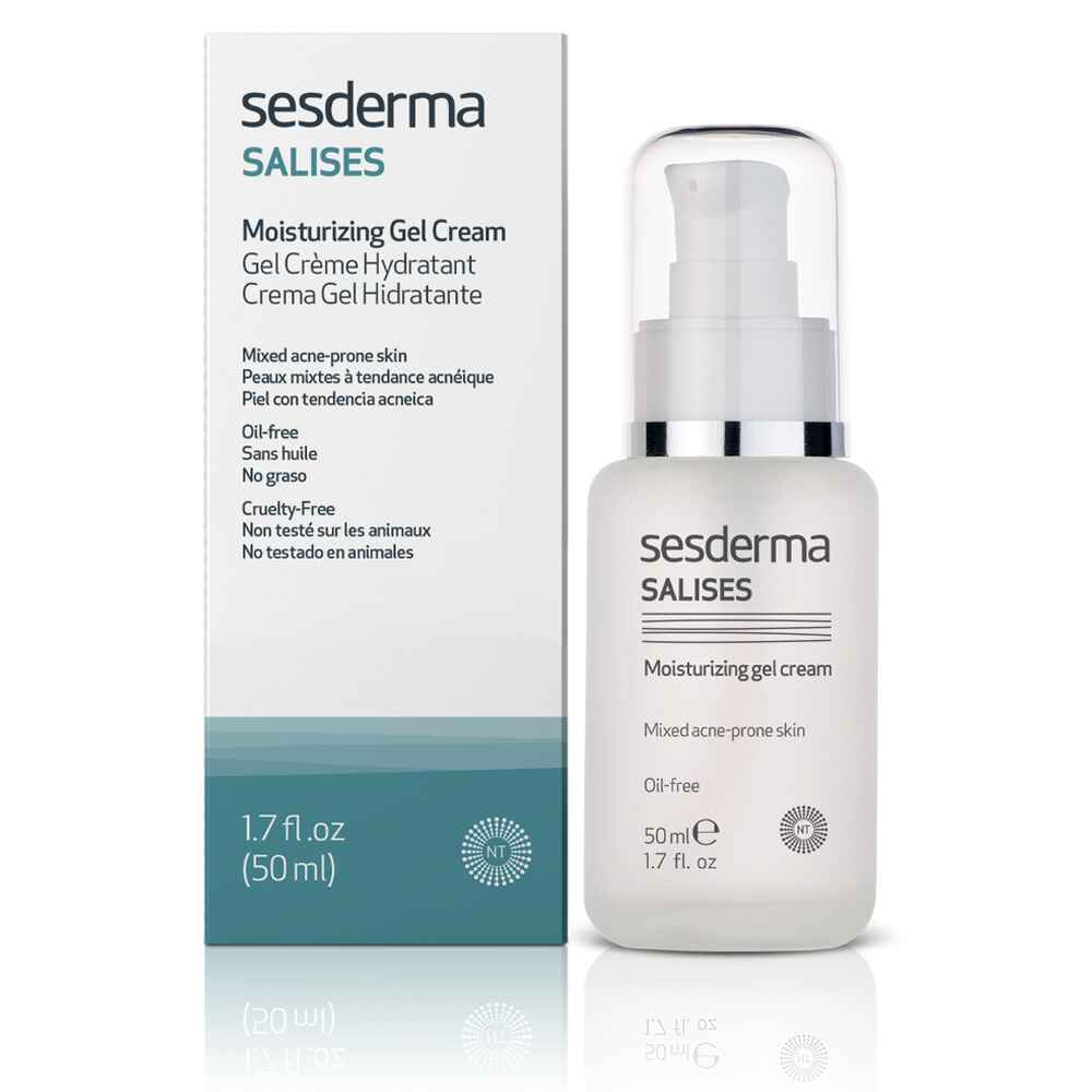 Sesderma SALISES Moisturizing Gel Cream 1 7 fl Oz.