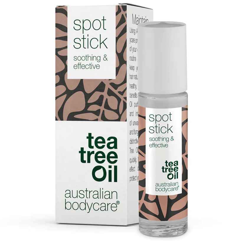 Australian Bodycare Tea Tree Oil spot treatment for congested skin.