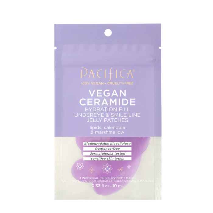 Pacifica Vegan Ceramide Hydration Fill Undereye Smile Line Jelly Patches.