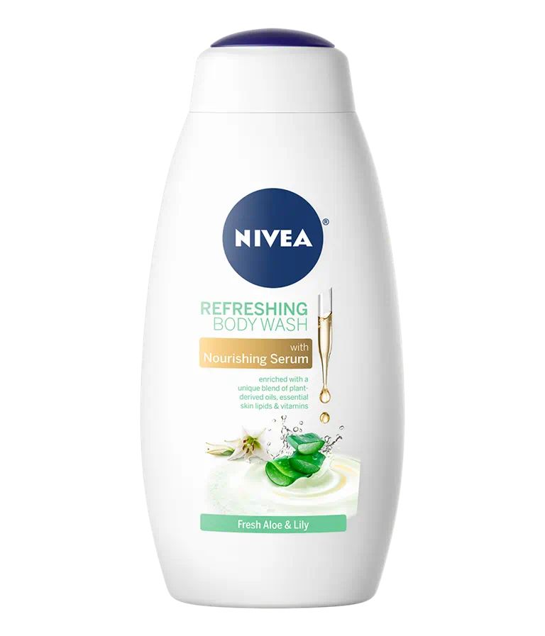 Nivea FRESH ALOE and LILY.