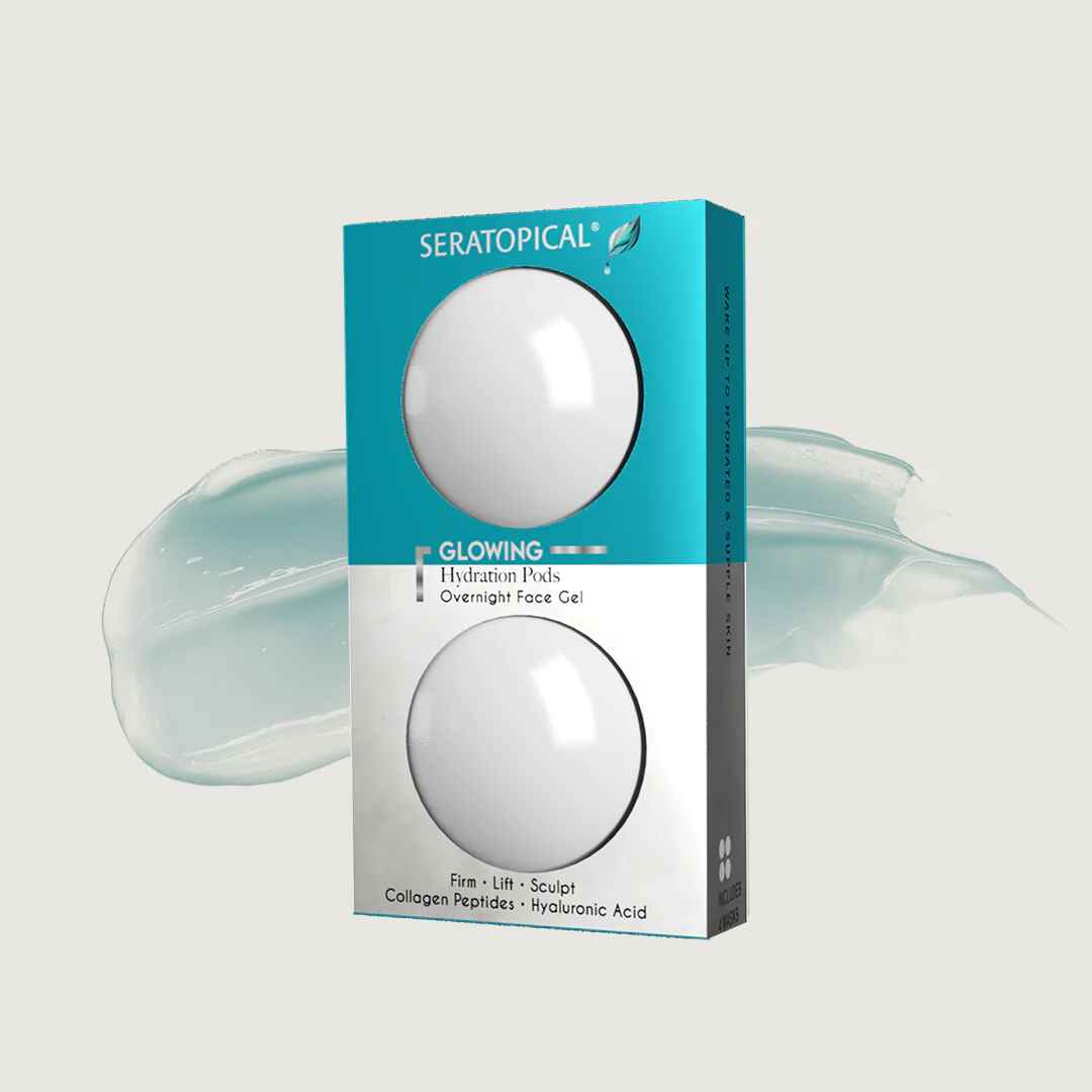 Sera labs Glowing Hydration Pods Overnight Face Gel.