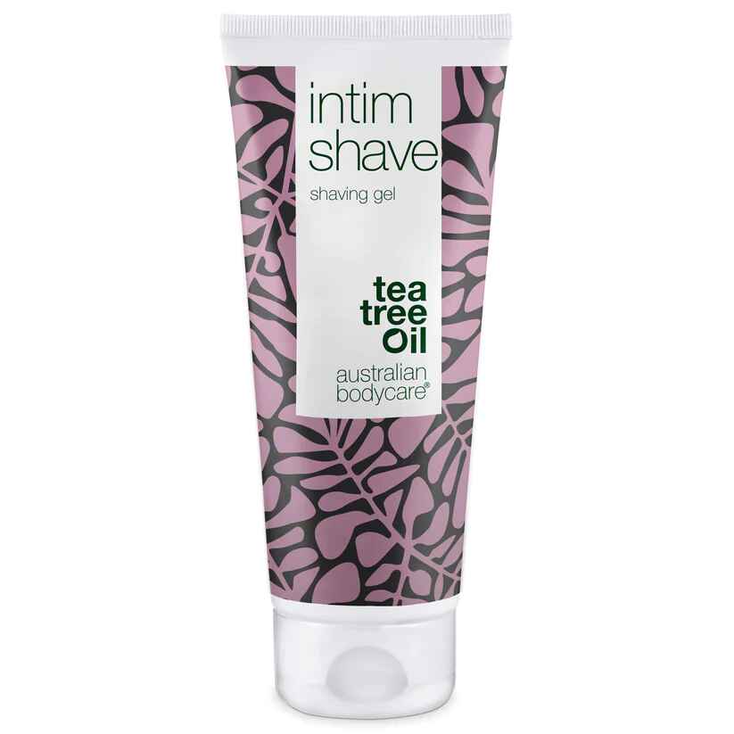 Australian Bodycare Intimate shaving gel against razor burn and ingrown hair.