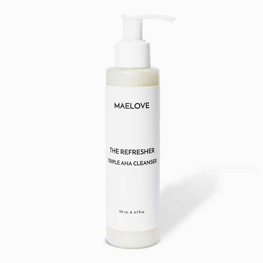 Maelove THE REFRESHER AHA GEL CLEANSER.