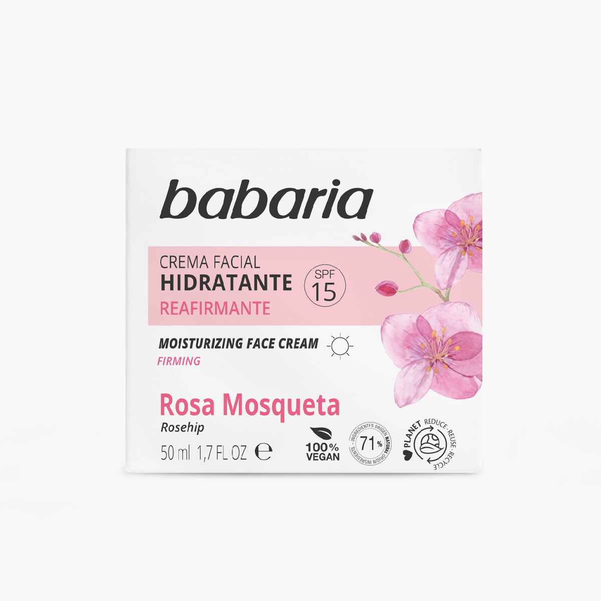 babaria Rosehip Moisturizing Face Cream.