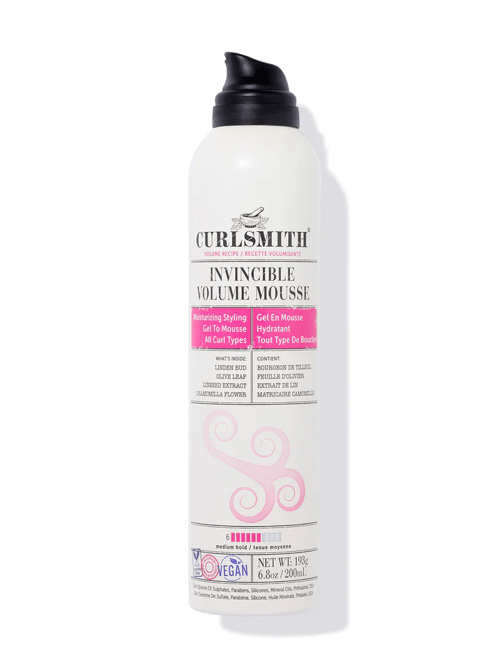 Curlsmith INVINCIBLE VOLUME MOUSSE.