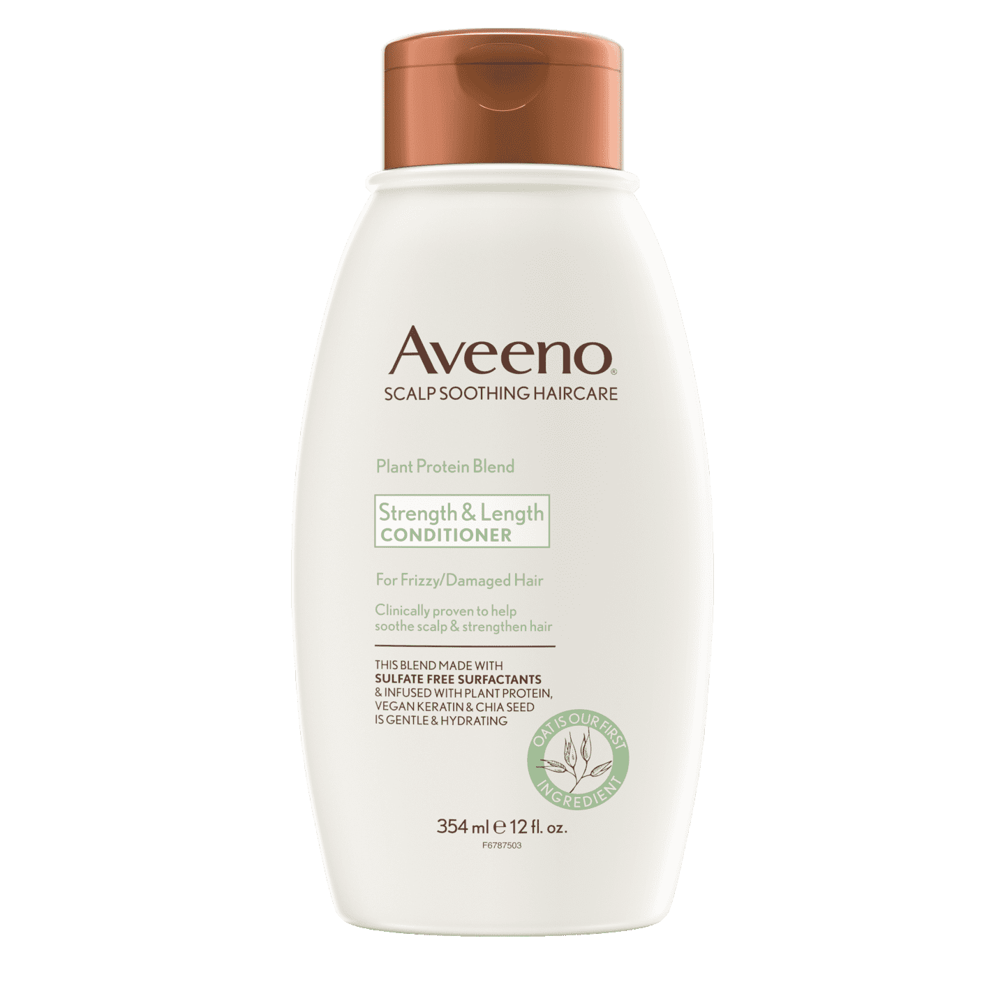 AVEENO STRENGTH & LENGTH PLANT PROTEIN CONDITIONER.