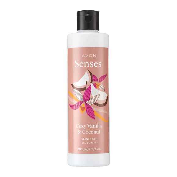 Avon Avon Senses Cozy Vanilla & Coconut Shower Gel.