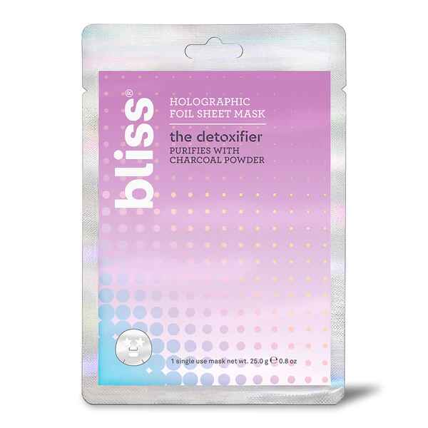 Bliss The Detoxifier Charcoal Facial Mask.