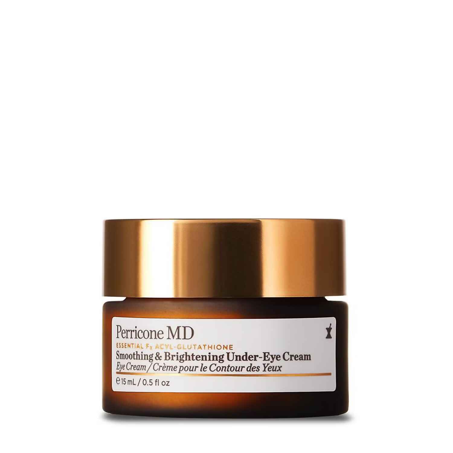 Perricone MD ESSENTIAL FX ACYL-GLUTATHIONE SMOOTHING and BRIGHTENING UNDER-EYE CREAM.