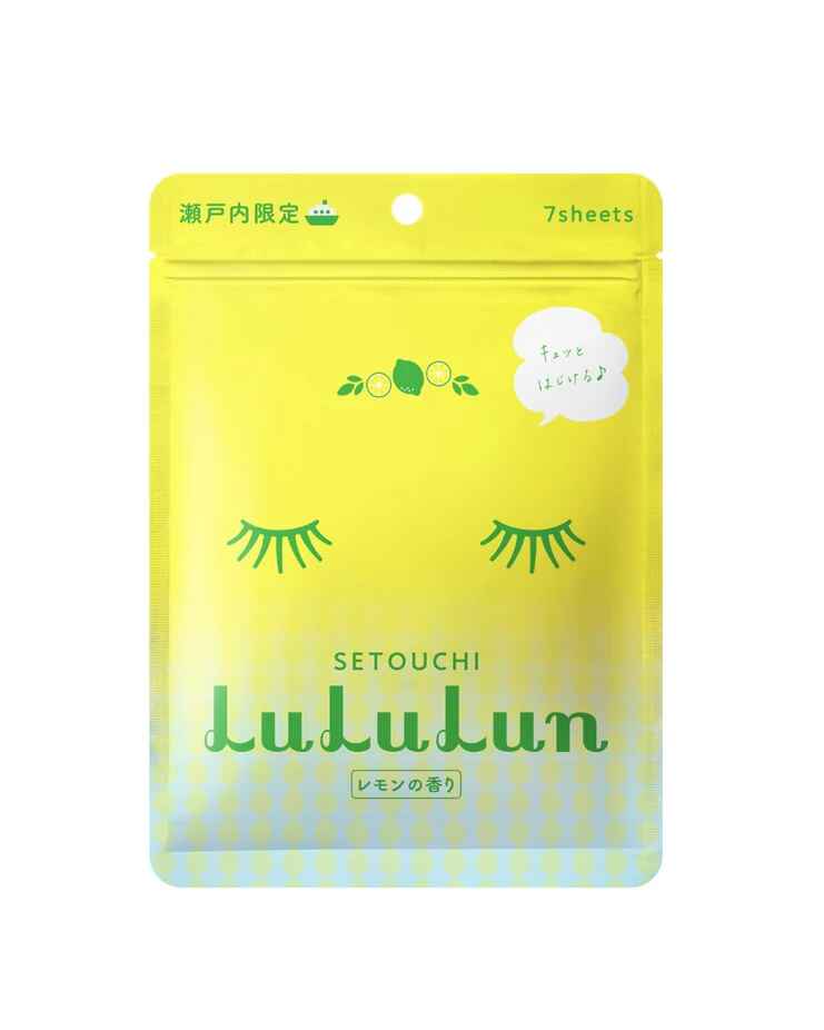 Lululun Travel Lululun Sheet Mask Setouchi Lemon.