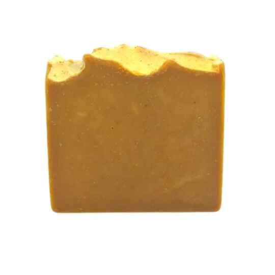 Soap Cute California Carrot Turmeric and Honey Body Bar.