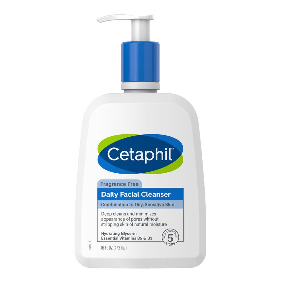 Cetaphil Daily Facial Cleanser Fragrance Free.