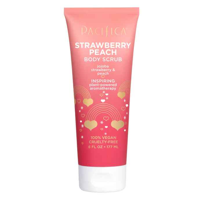 Pacifica Strawberry Peach Body Scrub.