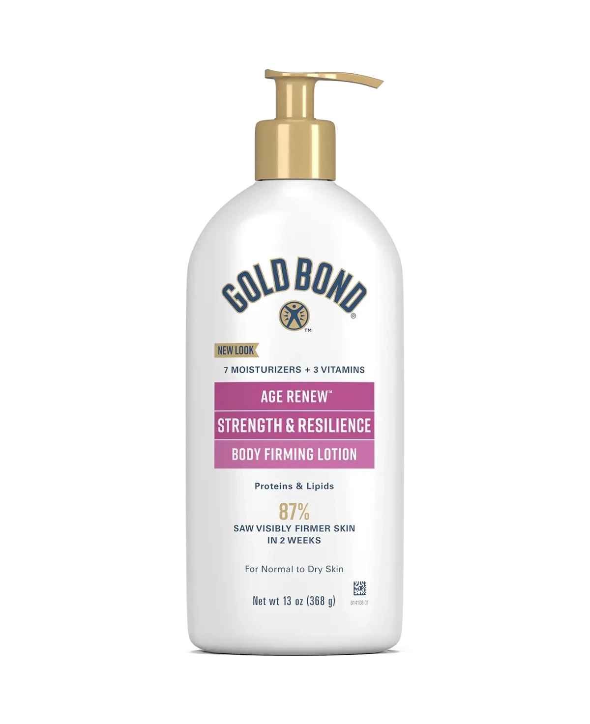 Gold Bond Age Renew Strength and Resilience Body Firming Lotion.