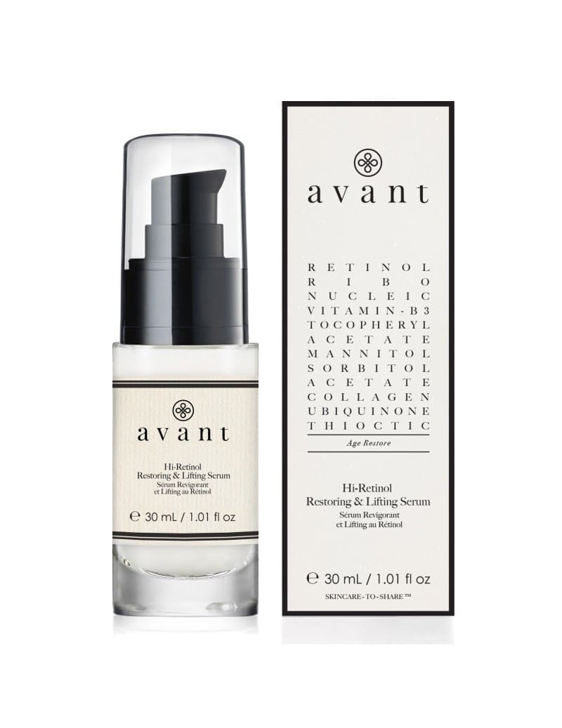 Avant skincare Hi-Retinol Restoring and Lifting Serum.
