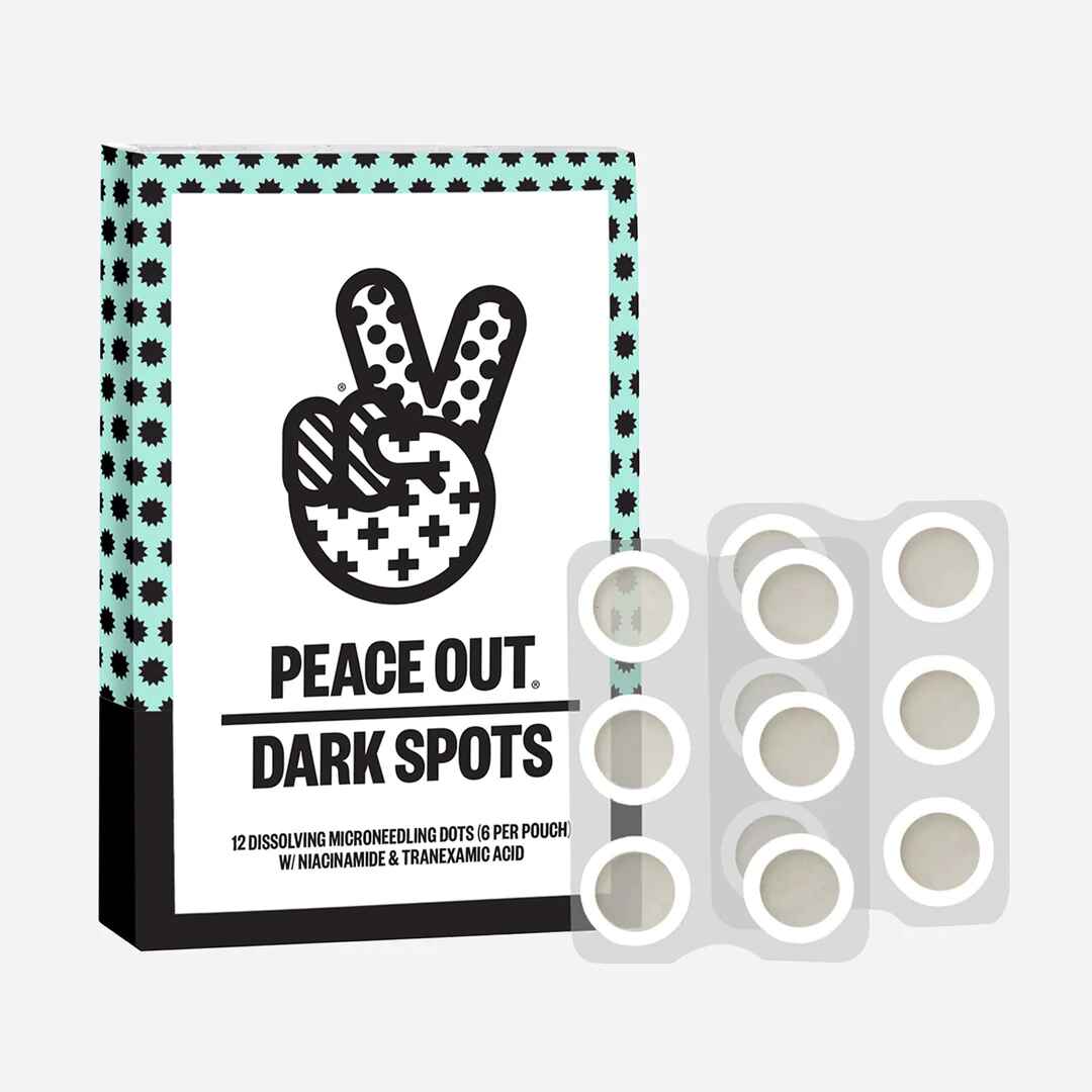 Peace Out DARK SPOTS MICRONEEDLING DOTS.