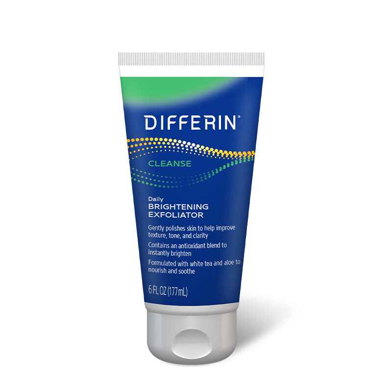 Differin Daily Brightening Exfoliator.