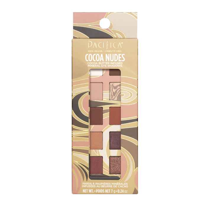 Pacifica Cocoa Nudes Eyeshadow Palette.