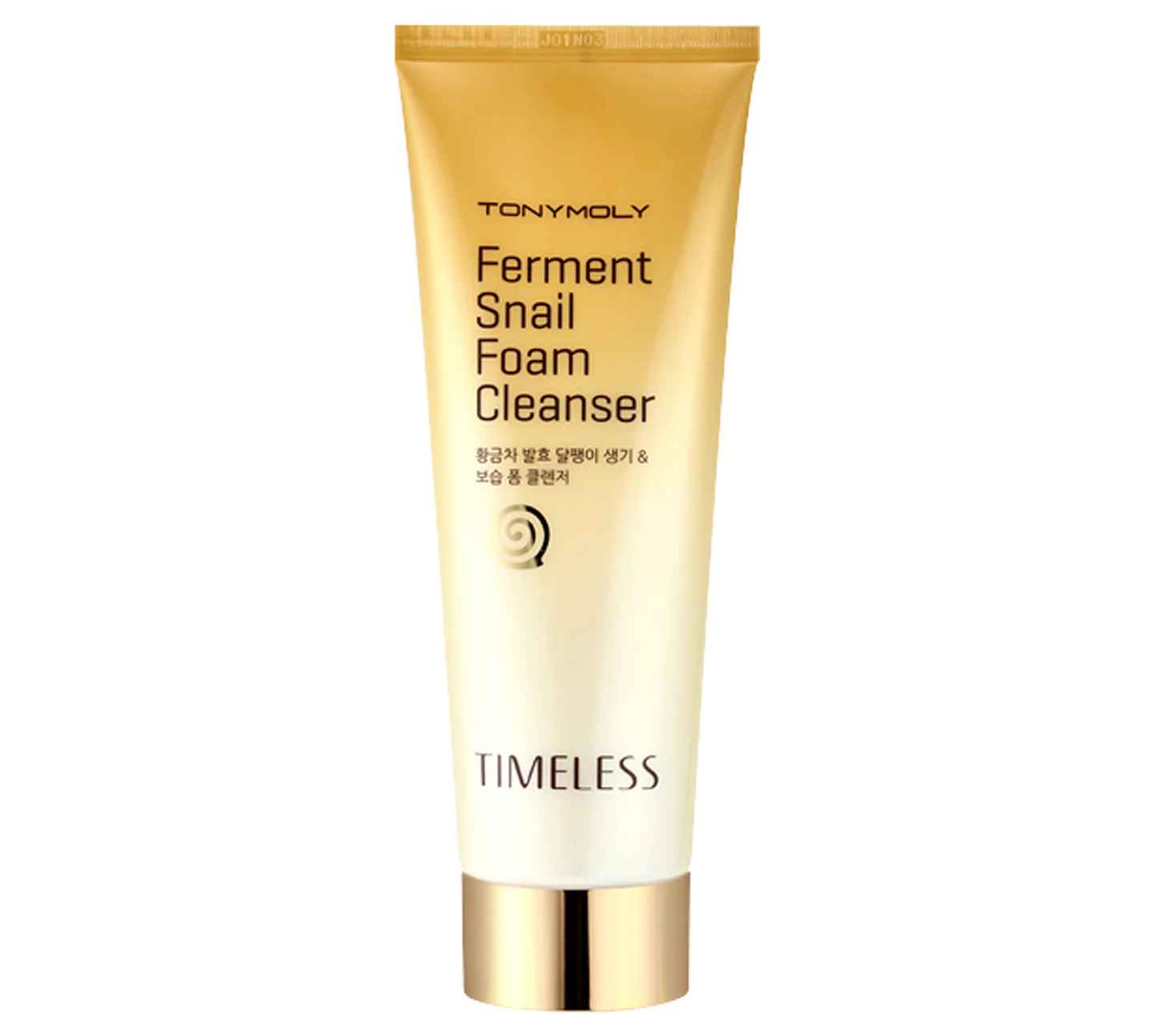 Tonymoly Timeless Ferment Snail Foam Cleanser.