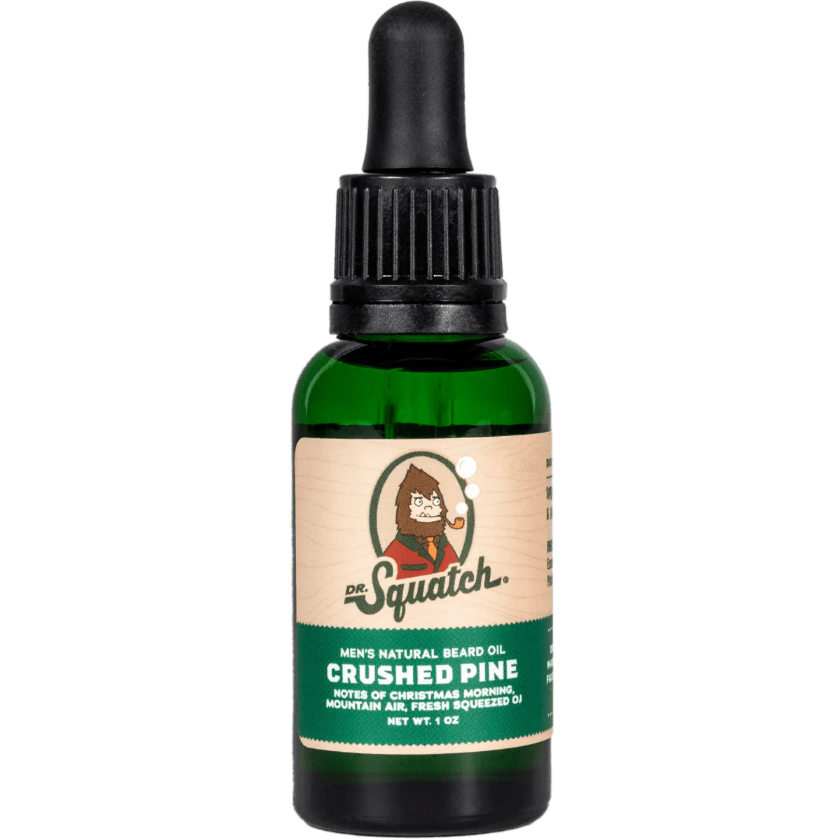 Dr Squatch CRUSHED PINE BEARD OIL.