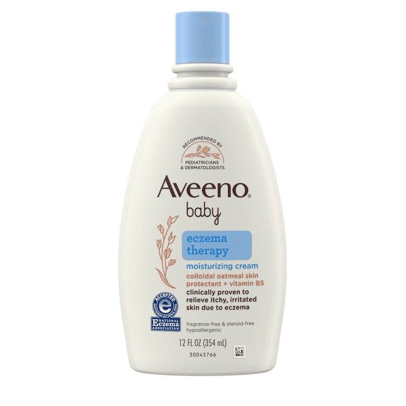 AVEENO BABY ECZEMA THERAPY MOISTURIZING CREAM.