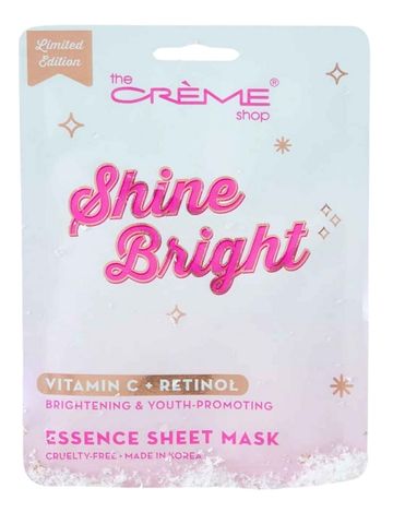 the-creme-shop-shine-bright-essence-sheet-mask-brightening-acne-fighting.