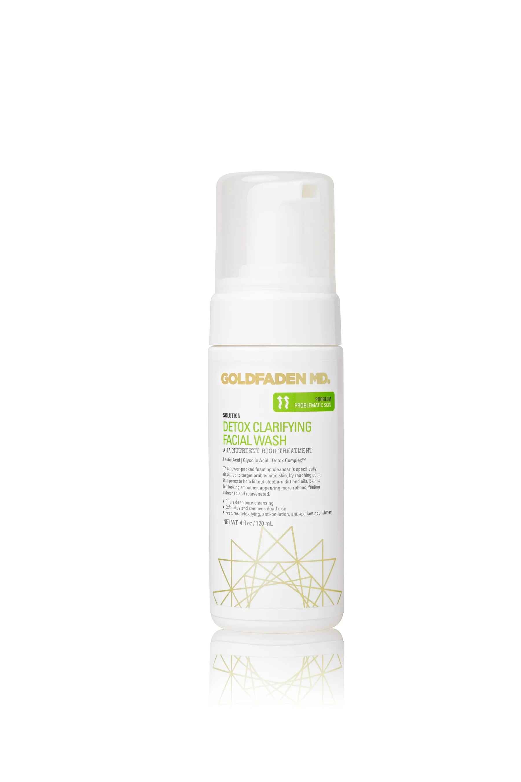 Goldfaden MD Detox Clarifying Facial Wash.