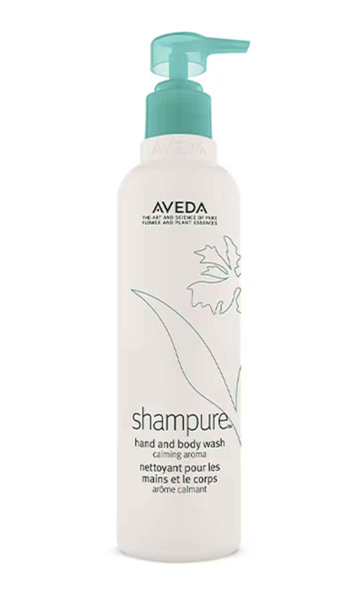 Aveda shampure hand and body wash.