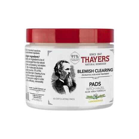 Thayers BLEMISH CLEARING 2 SALICYLIC ACID ACNE TREATMENT PADS.