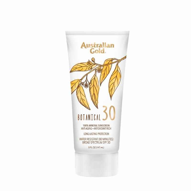 Australian gold BOTANICAL SPF 30 MINERAL SUNSCREEN LOTION.