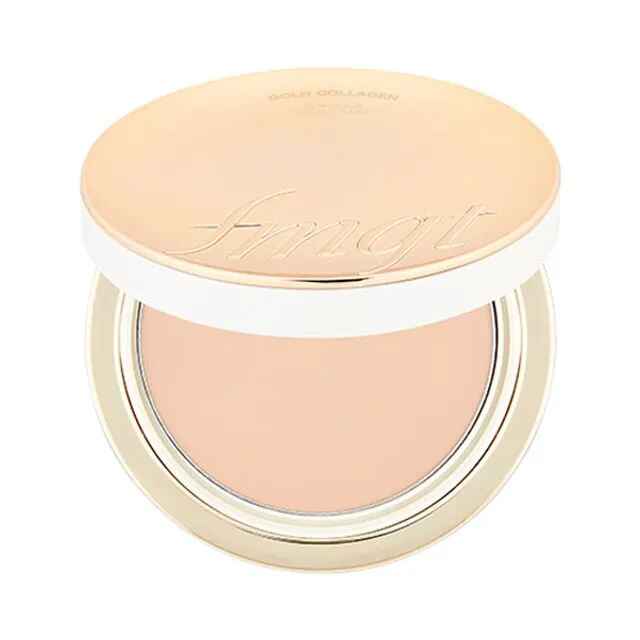 The face shop fmgt Gold Collagen Ampoule Cover Cake.