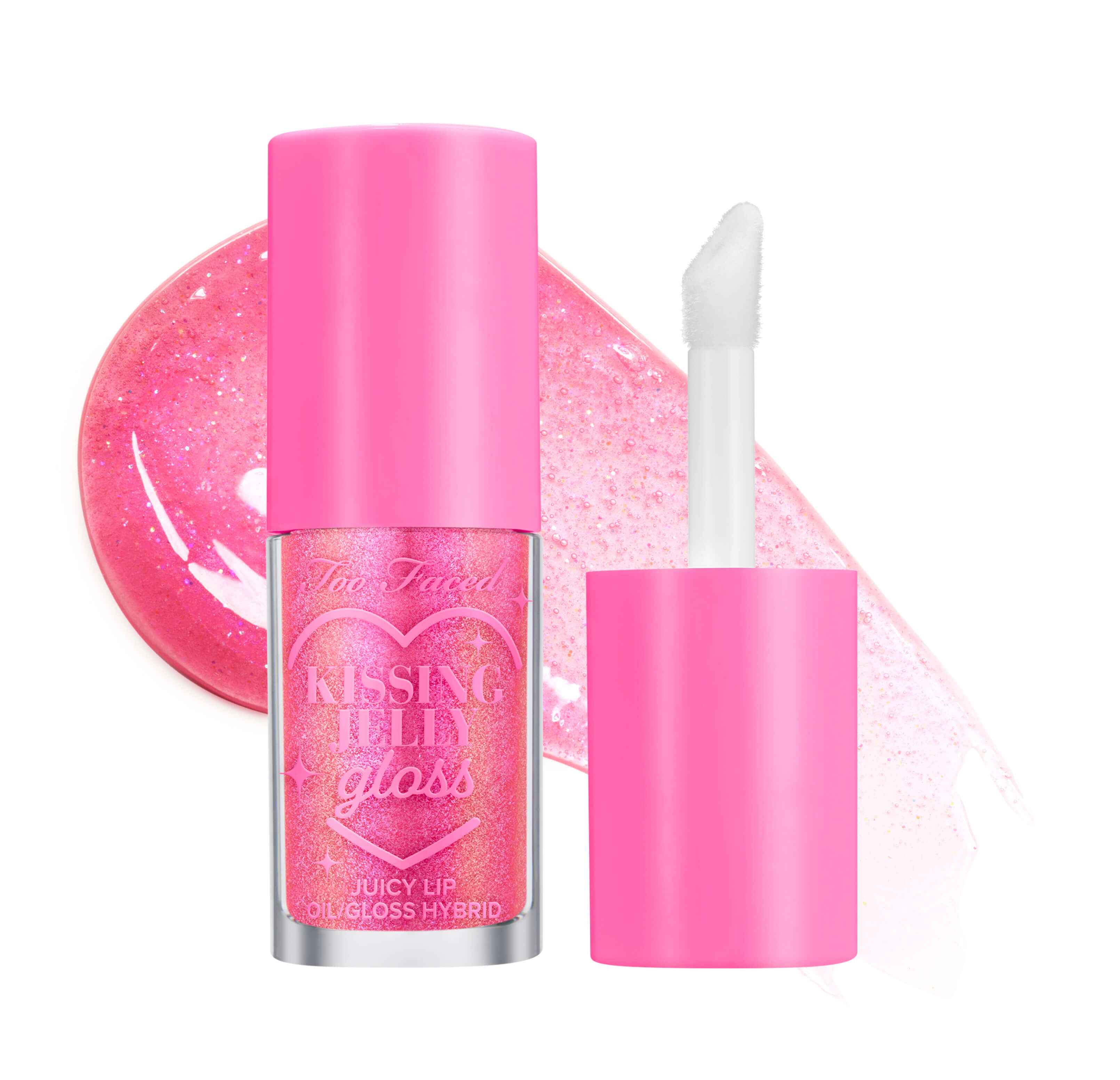 Too Faced Kissing Jelly Lip Oil Gloss.