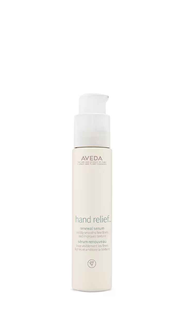 Aveda hand relief renewal serum.