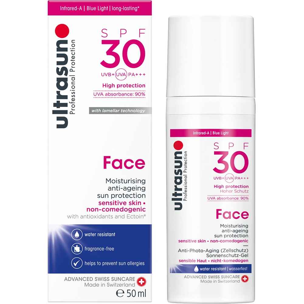 Ultrasun FACE SPF30.