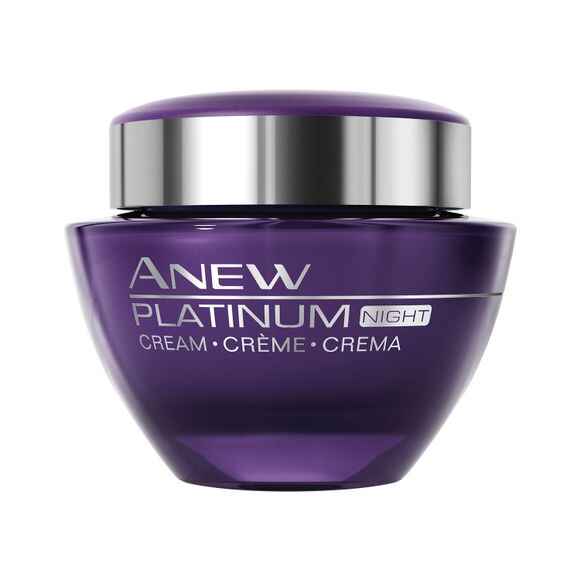 Avon Anew Platinum Night Cream.