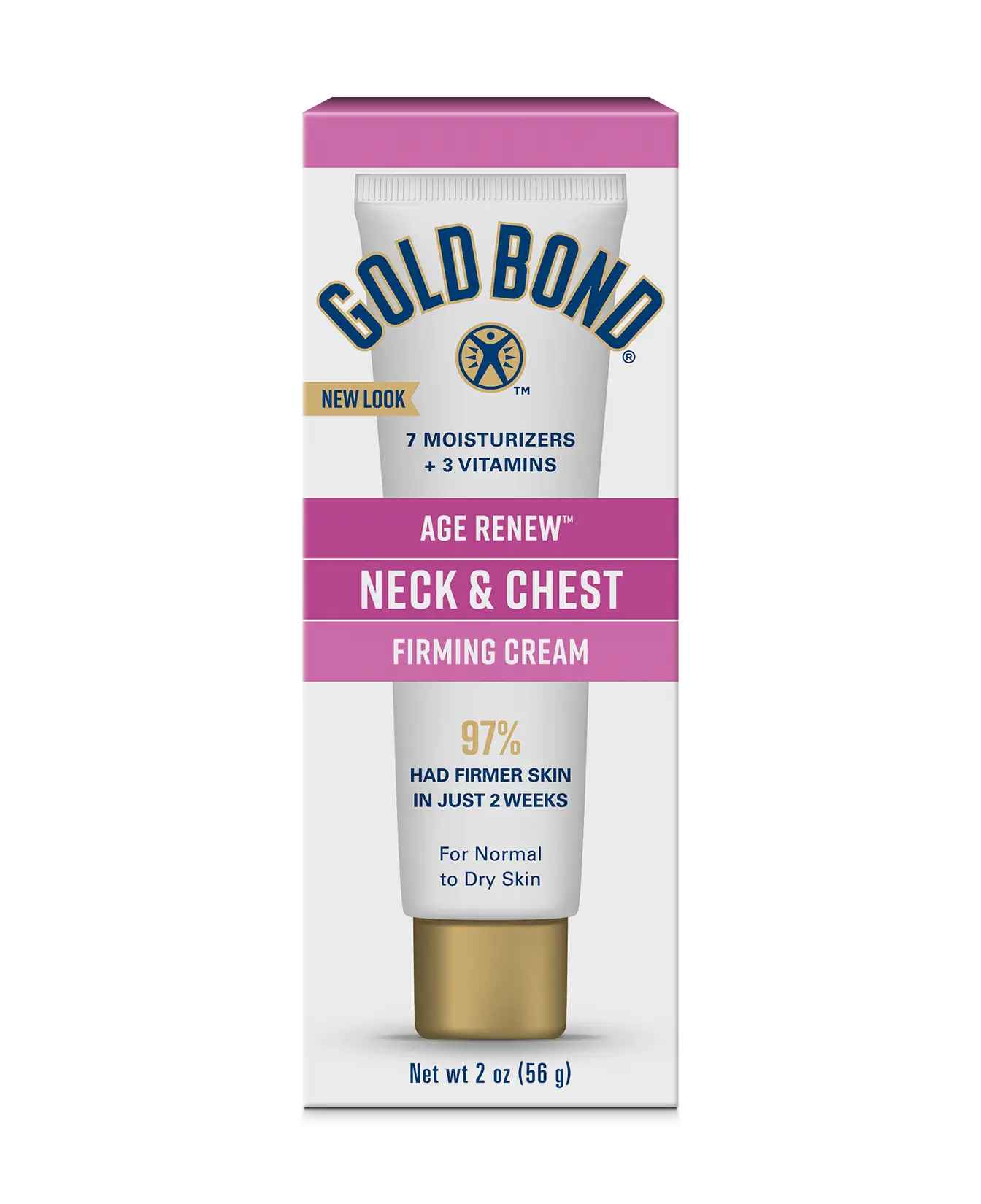 Gold Bond Age Renew Neck and Chest Firming Cream.