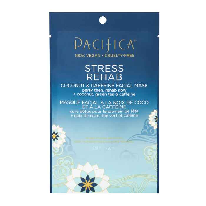 Pacifica Stress Rehab Coconut Caffeine Facial Mask.