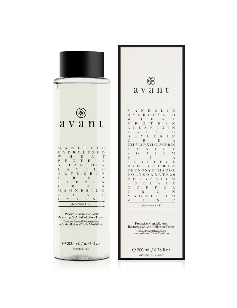 Avant skincare Proactive Mandelic Acid Restoring & Anti-Pollution Toner.