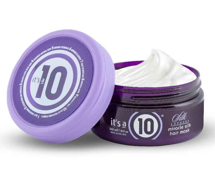 ITS A 10 SILK EXPRESS MIRACLE SILK HAIR MASK DEEP CONDITIONER.