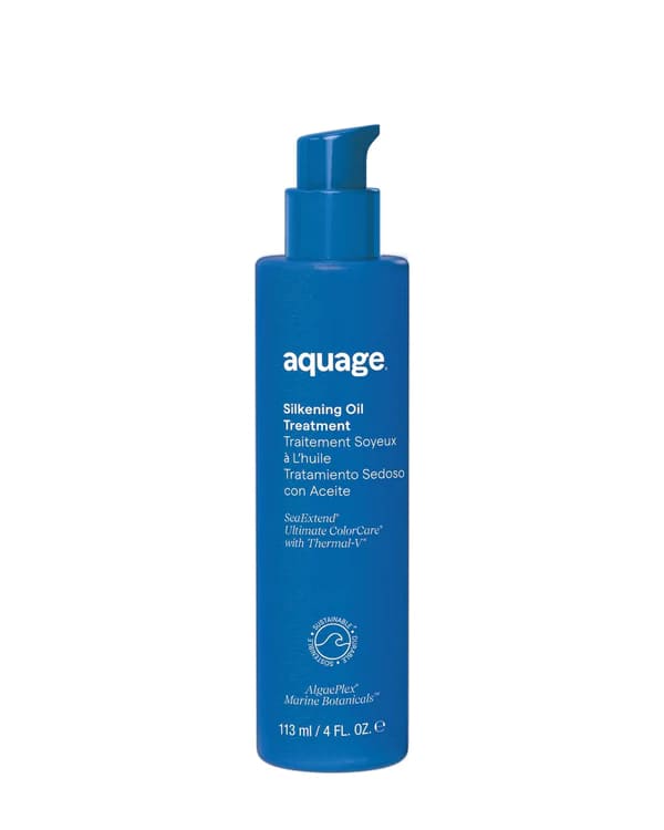 Aquage Silkening Oil Treatment.