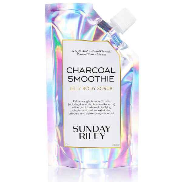 Sunday Riley CHARCOAL SMOOTHIE JELLY BODY SCRUB.