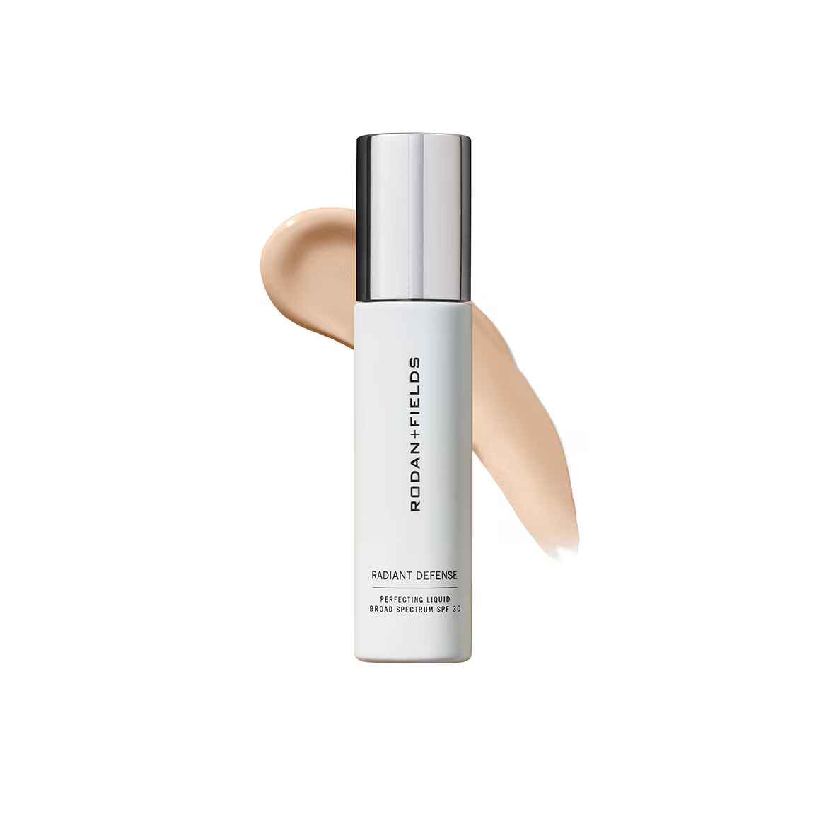 Rodan Fields Radiant Defense Perfecting Liquid SPF 30 Shell.