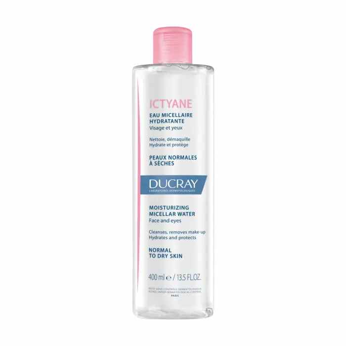 Ducray ICTYANE Moisturising micellar water.