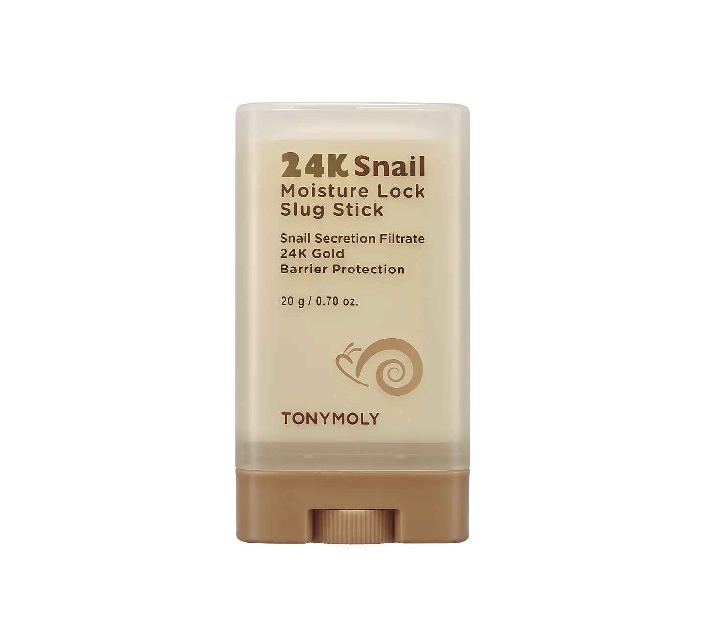 Tonymoly 24K Snail Moisture Lock Slug Stick.