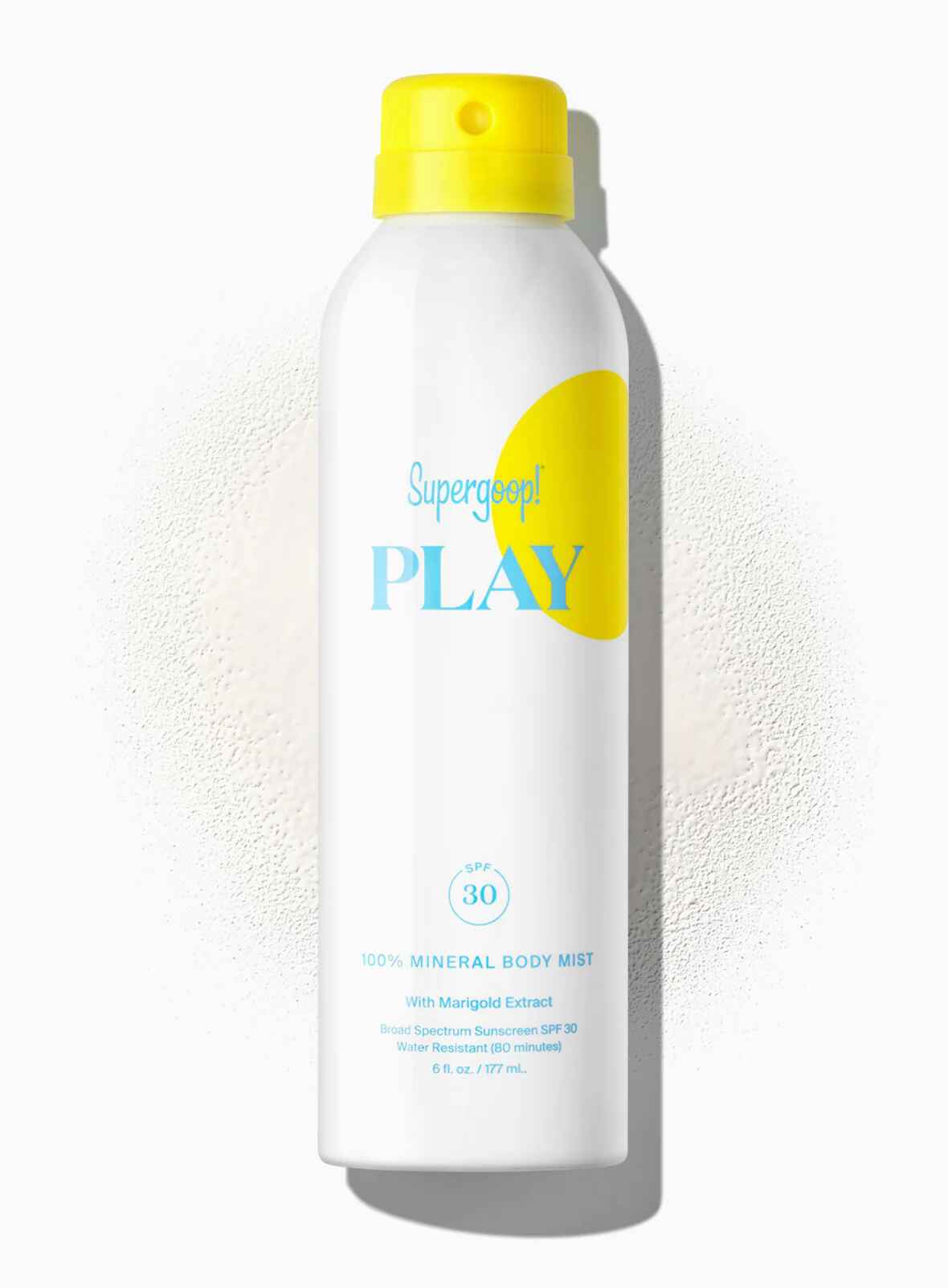 Supergoop PLAY 100 Mineral Body Mist SPF 30.