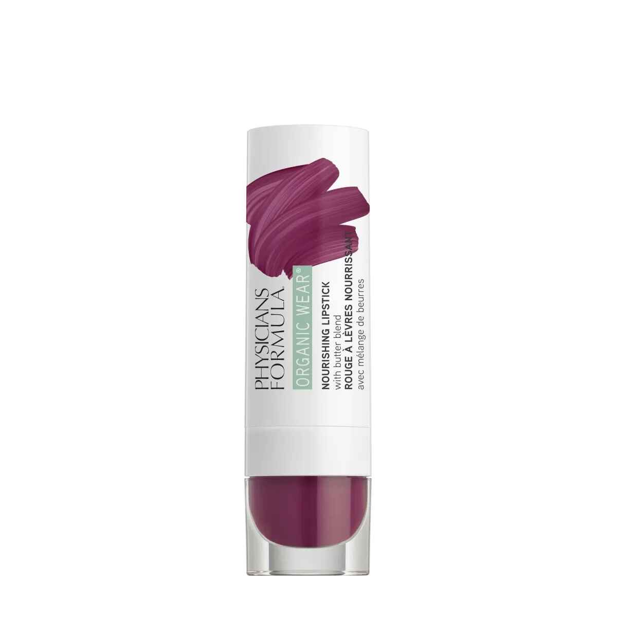 Physicians Formula ORGANIC WEAR NOURISHING LIPSTICK SUGAR PLUM.